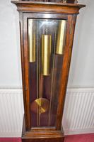 English Triple Weight Two Tune 'Westminster / Whittington / Silent' Glass Fronted Oak Grandmother or Small Grandfather Musical Longcase Clock (2 of 7) English Triple Weight Two Tune 'Westminster / Whittington / Silent' Glass Fronted Oak Grandmother or Small Grandfather Musical Longcase Clock (2 of 7)