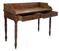 Victorian Side Table with Gallery & Two Drawers Under (2 of 7) Victorian Side Table with Gallery & Two Drawers Under (2 of 7)