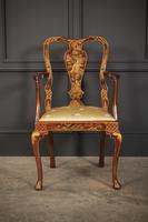 Pair of Chinoiserie Japanned Armchairs (13 of 16) Pair of Chinoiserie Japanned Armchairs (13 of 16)