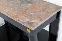 19th Century French Ebonised Console Table with Marble Top (6 of 6) 19th Century French Ebonised Console Table with Marble Top (6 of 6)