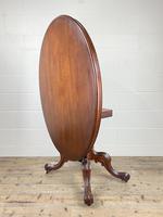 Victorian Mahogany Oval Tilt Top Table (8 of 12) Victorian Mahogany Oval Tilt Top Table (8 of 12)