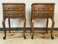 Vintage French Pair of Louis Style Bedsides Tables Oak Cabinets (6 of 12) Vintage French Pair of Louis Style Bedsides Tables Oak Cabinets (6 of 12)