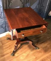 Regency Mahogany Sofa Table (5 of 9) Regency Mahogany Sofa Table (5 of 9)