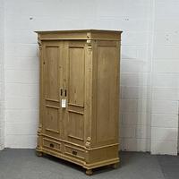 Antique Pine Wardrobe 'Dismantles' c.1900 (4 of 5) Antique Pine Wardrobe 'Dismantles' c.1900 (4 of 5)