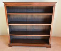 Mahogany Inlaid Open Bookcase (2 of 4) Mahogany Inlaid Open Bookcase (2 of 4)