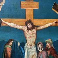Superb 19th Century Old Master Biblical Christ Oil Portrait Painting - Gothic Oak Frame (5 of 17) Superb 19th Century Old Master Biblical Christ Oil Portrait Painting - Gothic Oak Frame (5 of 17)