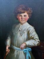 Gilbert Baldry (1876-1928) A Large Exceptional Edwardian Oil Portrait Painting (4 of 14) Gilbert Baldry (1876-1928) A Large Exceptional Edwardian Oil Portrait Painting (4 of 14)
