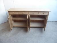Reclaimed Pine 4 Door 4 Drawer Plain Panel TV Stand / Dresser Base to wax / paint (8 of 8) Reclaimed Pine 4 Door 4 Drawer Plain Panel TV Stand / Dresser Base to wax / paint (8 of 8)