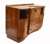 Art Deco Drinks Cabinet Walnut Vintage 1930s (10 of 16) Art Deco Drinks Cabinet Walnut Vintage 1930s (10 of 16)