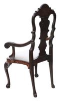 18th Century Dutch Marquetry Elbow Armchair (3 of 7) 18th Century Dutch Marquetry Elbow Armchair (3 of 7)