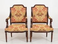 Pair of French Oak Open Armchairs (9 of 9) Pair of French Oak Open Armchairs (9 of 9)