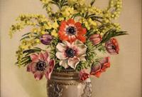 Oil Painting by William Johnston "A Floral Study" (3 of 5) Oil Painting by William Johnston "A Floral Study" (3 of 5)