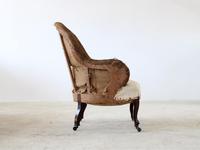 Unusually Shaped Napoleon III Armchair (3 of 5) Unusually Shaped Napoleon III Armchair (3 of 5)