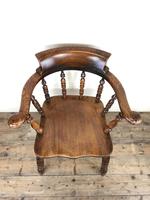 Antique 19th Century Ash & Elm Smokers Bow Chair (3 of 12) Antique 19th Century Ash & Elm Smokers Bow Chair (3 of 12)