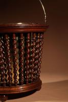 Beautiful Mahogany Tea Stove Bucket / Peat Bucket Jardinière (6 of 11) Beautiful Mahogany Tea Stove Bucket / Peat Bucket Jardinière (6 of 11)