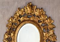 Small English Giltwood Oval Mirror (3 of 8) Small English Giltwood Oval Mirror (3 of 8)