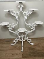 Victorian 19th Century Garden Cast Iron Painted White 6 Branch Plant Stand (40 of 47) Victorian 19th Century Garden Cast Iron Painted White 6 Branch Plant Stand (40 of 47)