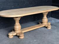 Bleached Oak Farmhouse Dining Table (10 of 12) Bleached Oak Farmhouse Dining Table (10 of 12)