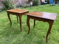 Pair of Walnut Side Tables (6 of 6) Pair of Walnut Side Tables (6 of 6)