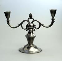 Good Pair Art Deco Modernist Scandinavian Pewter Just Andersen Candelabras 1930 (4 of 11) Good Pair Art Deco Modernist Scandinavian Pewter Just Andersen Candelabras 1930 (4 of 11)