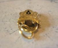 Victorian Pocket Watch Chain Fob 1890s Dainty Antique Gilt Miniature Padlock Fob (9 of 9) Victorian Pocket Watch Chain Fob 1890s Dainty Antique Gilt Miniature Padlock Fob (9 of 9)