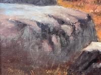 Oil Painting Scottish Stags "Denizens of the Highlands" Signed Wendy Reeves (36 of 45) Oil Painting Scottish Stags "Denizens of the Highlands" Signed Wendy Reeves (36 of 45)