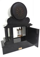 Fine Antique French Slate & Marble Regulator Mantel Clock 8 Day Striking Mantle Clock with Visible Jewelled Escapement (11 of 12) Fine Antique French Slate & Marble Regulator Mantel Clock 8 Day Striking Mantle Clock with Visible Jewelled Escapement (11 of 12)