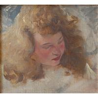 Hugo Ziegler, Study Of An Angel, Oil Painting (7 of 7) Hugo Ziegler, Study Of An Angel, Oil Painting (7 of 7)