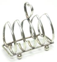 English Antique Solid Silver Heart Shaped Toast Rack, Super Design Fresh & Clean c.1920 (3 of 4) English Antique Solid Silver Heart Shaped Toast Rack, Super Design Fresh & Clean c.1920 (3 of 4)