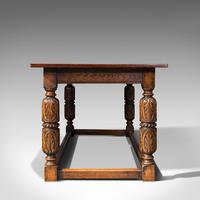 Antique Refectory Table, English, Oak, Dining, Jacobean Revival, Edwardian c.1910 (3 of 12) Antique Refectory Table, English, Oak, Dining, Jacobean Revival, Edwardian c.1910 (3 of 12)