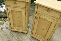 Fab! Two Matching 'will split' Old Pine Bedside Cabinets - We Deliver! (3 of 8) Fab! Two Matching 'will split' Old Pine Bedside Cabinets - We Deliver! (3 of 8)