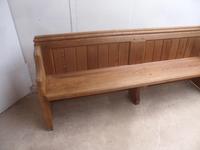 Lovely Victorian Antique Pine Pew 1868 from St Cynbryds Church to wax / paint (2 of 9) Lovely Victorian Antique Pine Pew 1868 from St Cynbryds Church to wax / paint (2 of 9)