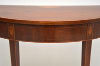 Antique George III Inlaid Mahogany Console Table (6 of 10) Antique George III Inlaid Mahogany Console Table (6 of 10)