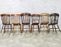 A Harlequin Set of 6 Kitchen Chairs (7 of 7) A Harlequin Set of 6 Kitchen Chairs (7 of 7)