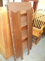 Folding Open Bookcase with Carved Upstand (4 of 4) Folding Open Bookcase with Carved Upstand (4 of 4)