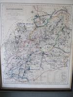19th Century Fox-hunting Map of Gloucestershire by J & C Walker (2 of 4) 19th Century Fox-hunting Map of Gloucestershire by J & C Walker (2 of 4)