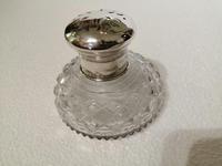Fine Quality Silver & Cut Glass Powder Bowl (6 of 6) Fine Quality Silver & Cut Glass Powder Bowl (6 of 6)