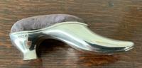 Large silver shoe pin cushion (4 of 7) Large silver shoe pin cushion (4 of 7)