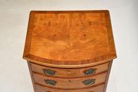 Antique Burr Walnut Slim Chest of Drawers (10 of 10) Antique Burr Walnut Slim Chest of Drawers (10 of 10)