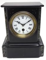 Antique French Slate & Marble Mantel Clock 8 Day Mantle Clock (2 of 9) Antique French Slate & Marble Mantel Clock 8 Day Mantle Clock (2 of 9)