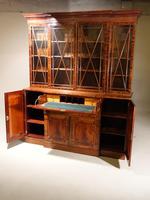 Early 20th Century Mahogany Breakfront Bookcase of the Finest Quality (6 of 7) Early 20th Century Mahogany Breakfront Bookcase of the Finest Quality (6 of 7)