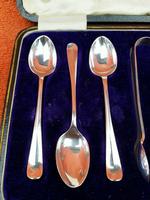 Antique Sterling Silver Hallmarked Cased Tea Spoons & Sugar Tongs 1917, Sheffield Cooper Brothers & Sons Ltd (2 of 9) Antique Sterling Silver Hallmarked Cased Tea Spoons & Sugar Tongs 1917, Sheffield Cooper Brothers & Sons Ltd (2 of 9)