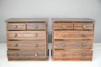 Pair of Stained Beech Chest of Drawers (10 of 16) Pair of Stained Beech Chest of Drawers (10 of 16)