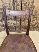 Set of Four Regency Rosewood Chairs with Cross Stretchers (5 of 8) Set of Four Regency Rosewood Chairs with Cross Stretchers (5 of 8)