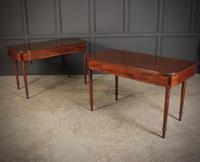 Pair of Georgian Mahogany D Shaped Console Tables (6 of 12) Pair of Georgian Mahogany D Shaped Console Tables (6 of 12)