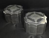 Pair of Mid 19th Century Silver Plated Tea Caddies (2 of 10) Pair of Mid 19th Century Silver Plated Tea Caddies (2 of 10)