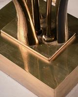 Impressive 1970 Gilt Bronze and Quartz Lamp by Willy Daro (9 of 10) Impressive 1970 Gilt Bronze and Quartz Lamp by Willy Daro (9 of 10)
