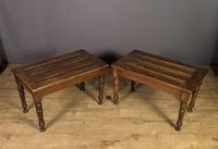Great pair of oak countryhouse hotel luggage racks (9 of 12) Great pair of oak countryhouse hotel luggage racks (9 of 12)