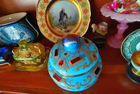 Very Important Rare Large Opaline Glass Box in Turquoise for the Oriental Market (5 of 5) Very Important Rare Large Opaline Glass Box in Turquoise for the Oriental Market (5 of 5)
