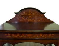 Inlaid Edwardian Mahogany Single Door Display Cabinet (5 of 8) Inlaid Edwardian Mahogany Single Door Display Cabinet (5 of 8)